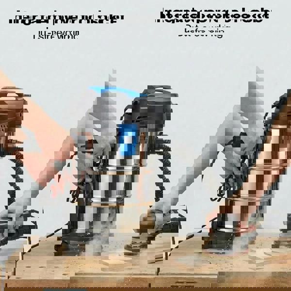 Spector Wet Dry Vacuums Cleaner 30L Wheeled Powerful Compact Cleaning Handheld