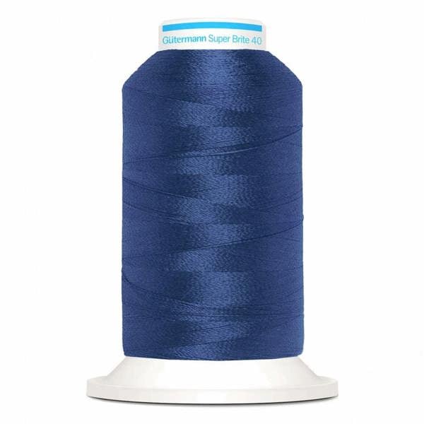 Gutermann Super Brite Polyester 40 Embroidery Thread 1000m Polyester Thread Suitable For Embroidery