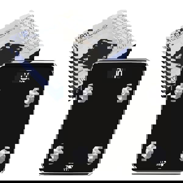 Get Fit Smart Bathroom Scales Digital Body Weighing Scale Connect IOS/Android