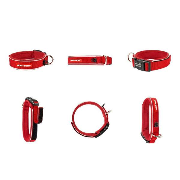 EzyDog Neo Classic Dog Collar in Red