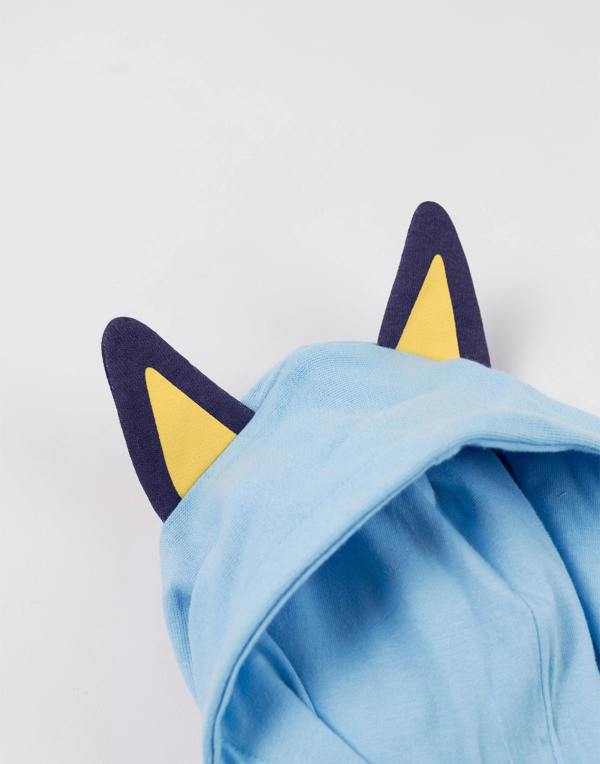 Vanilla Underground Bluey Unisex Kids Blue Character Hoodie