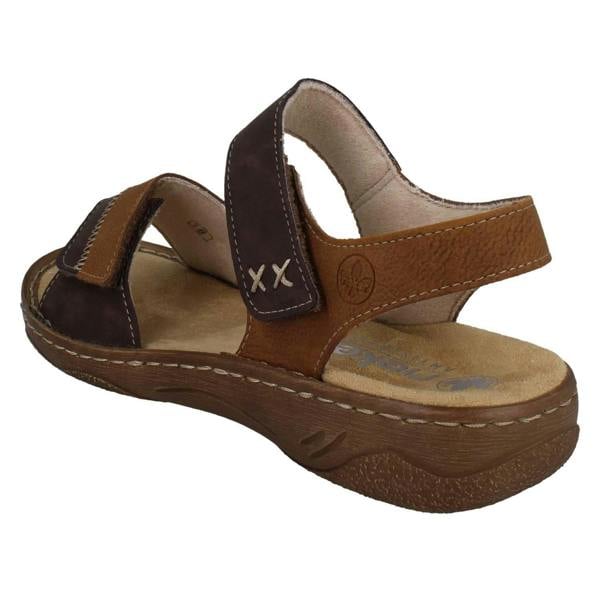 Rieker Ladies Rieker Antistress Colour Panel Sandals V2860