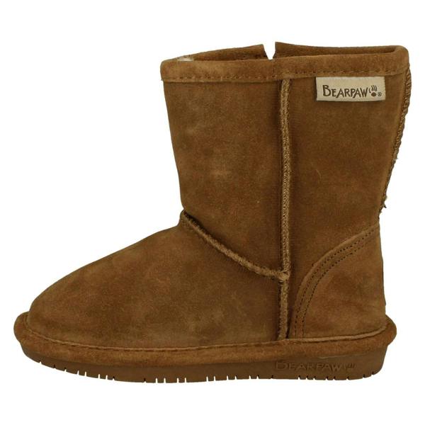Bear Paw Girls Bearpaw Real Sheepskin Lined Boots Emma Toddler