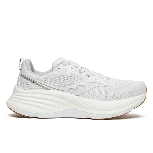 Saucony - S20933-104 Men's Hurricane 24 - White/Silver