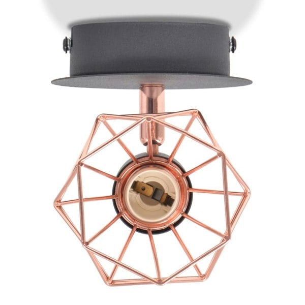 Berkfield Wall Lamps 2 pcs with 2 LED Filament Bulbs 8 W