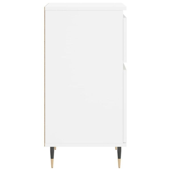 Berkfield Sideboards 2 pcs White 40x35x70 cm Engineered Wood