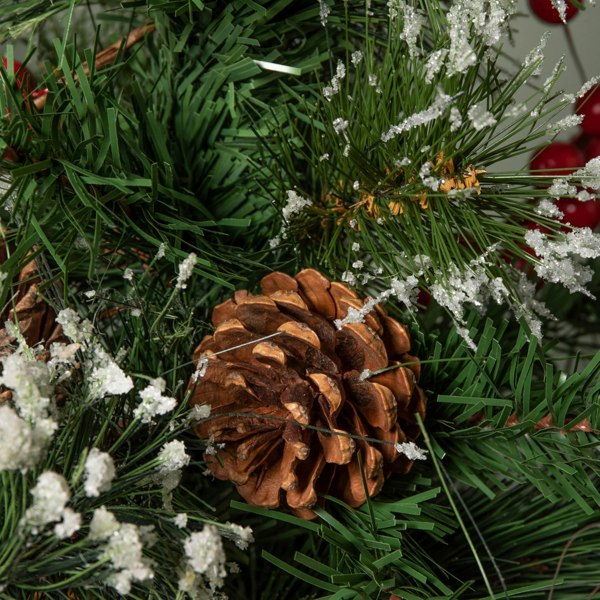 Samuel Alexander Ipswich mini tree frosted berries- pinecones indoor