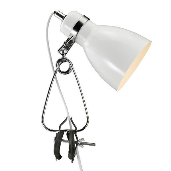 Nordlux Cyclone | Clamp lamp | White