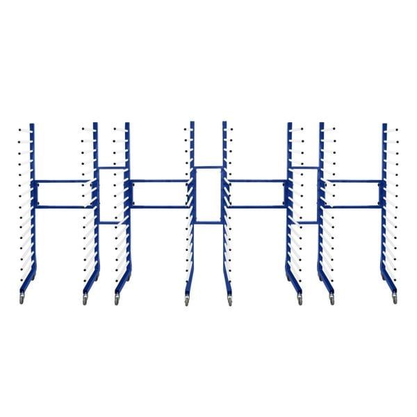 Monster Racking Combi Spray Drying Rack Trolley x 4 & 3 Connectors