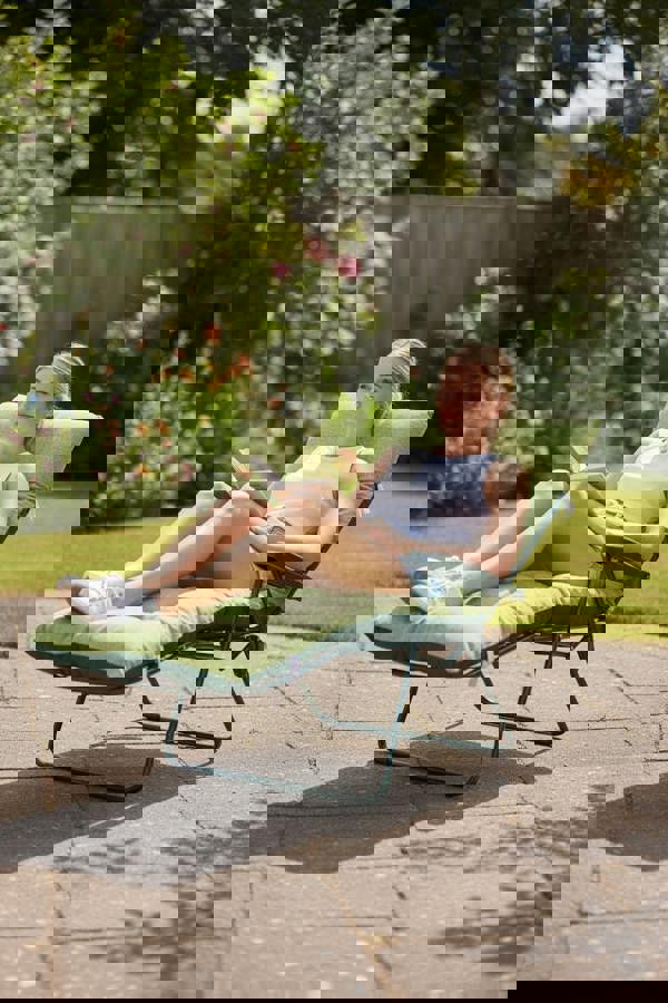 Garden Relaxer Replacement Cushion | 20 Pattern Options Norfolk Sage The Garden Furniture Shop