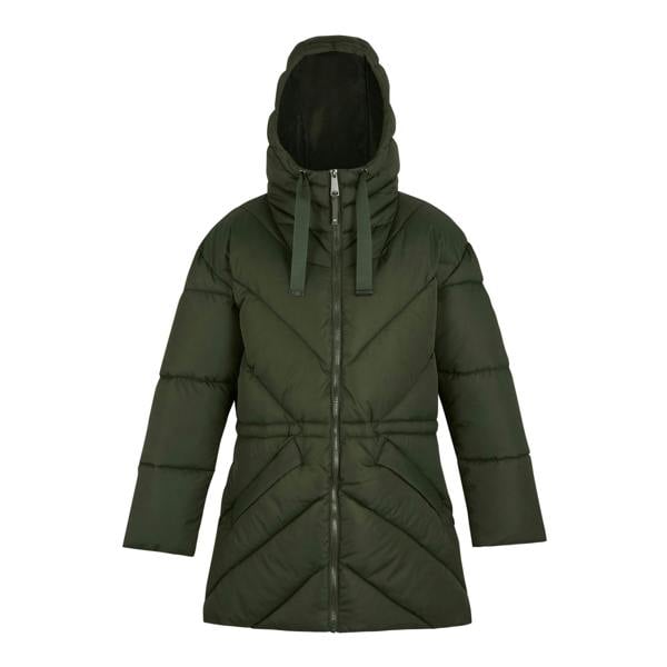 Regatta Womens/Ladies Rusey Quilted Padded Jacket - Khaki Green - 