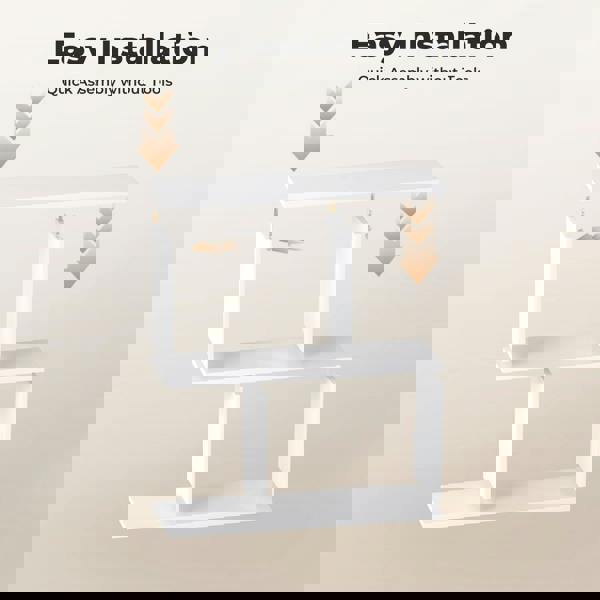 Levede 20cm Slide Table for Living Room Sofa End Narrow Space 3 Tier Storage