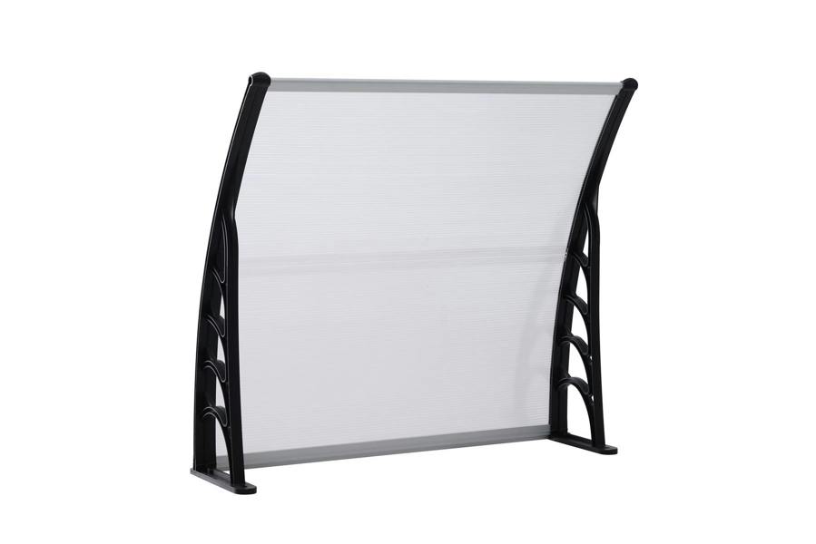 Gr8 Garden Front Door Canopy Porch Awning Rain Protector Lean-To Roof Shelter 90 x 120cm Outdoor UV Resistant Cover