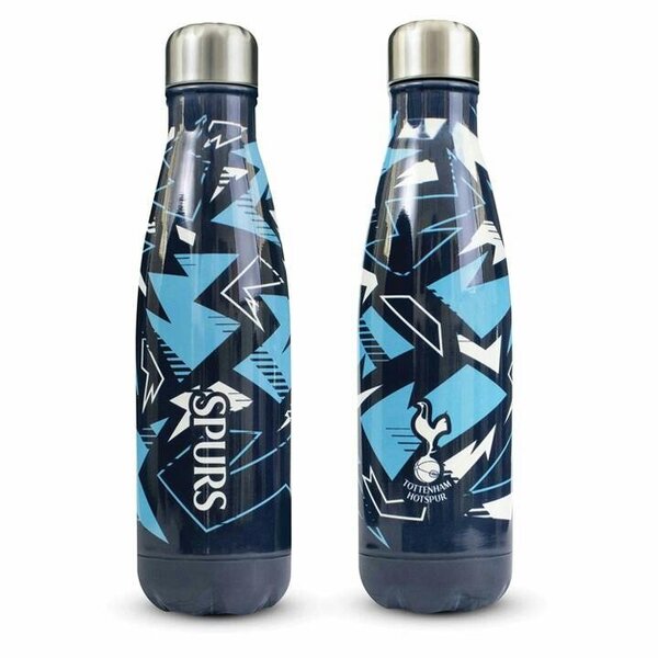 Tottenham Hotspur FC Pattern Water Bottle, Water Bottles, Sports, Gift