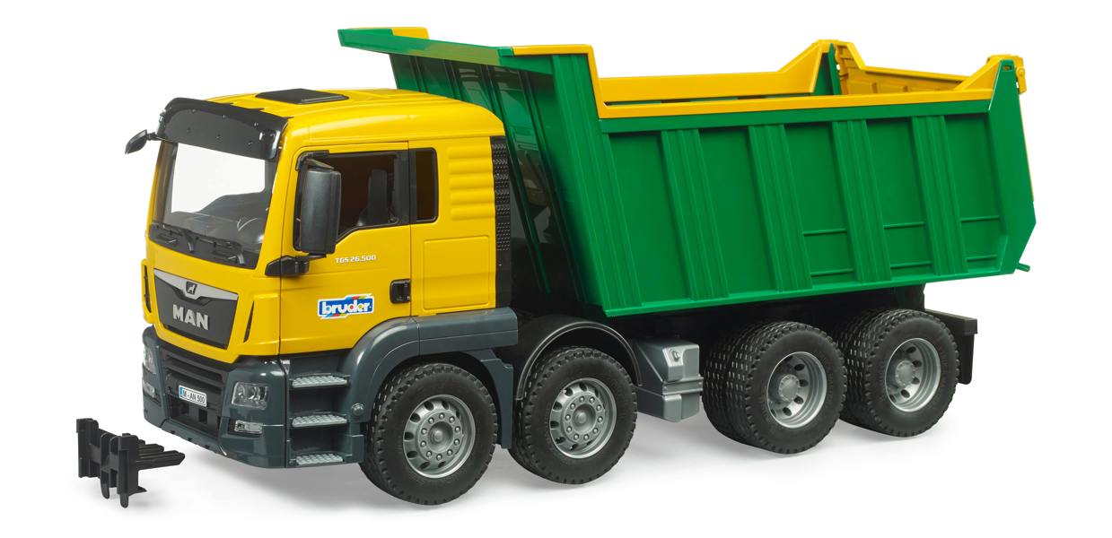 Bruder MAN TGS Tipper truck Detailed Vehicle & Playset Model