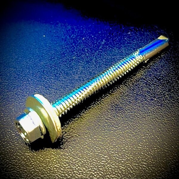 Fixaball Tech Cladding Self Drilling Screw High Thread EPDM Washer Heavy