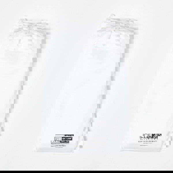 HOMESCAPES Organic Cotton Fitted Cot Sheets 400 Thread Count, 2 Pack