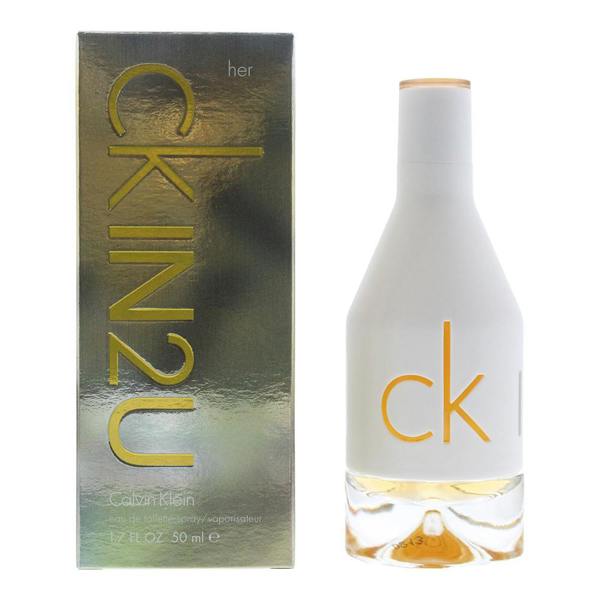 Calvin Klein Ck IN2U Her Womens Eau de Toilette 50ml Fragrance