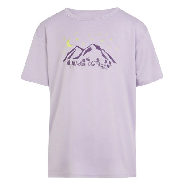 Regatta Childrens/Kids Alvarado VIII Mountain T-Shirt - Lilac Frost