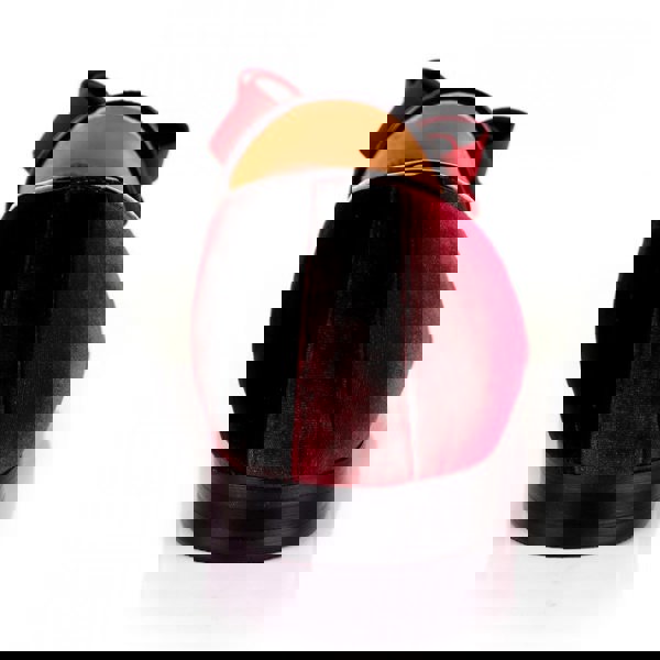 David WeJ Wine Leather Velvet Bow Tie Loafers