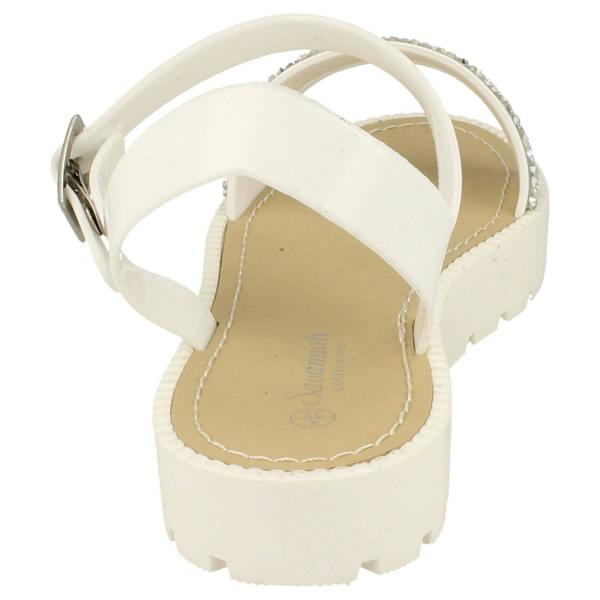 Savannah Ladies Savannah Flatform Glitter Sandal
