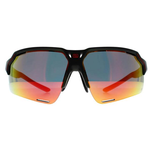 Rudy Project Sunglasses Deltabeat SP743838 0000 Matte Charcoal MLS Red