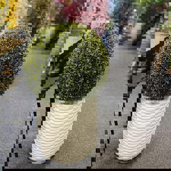 Leaf 45cm Artificial Thyme Topiary Ball