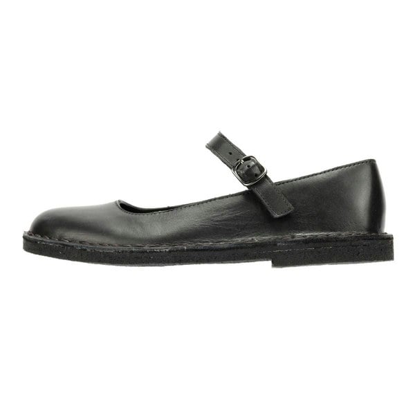 Clarks Originals Desert Jane Leather Women's Black Shoes