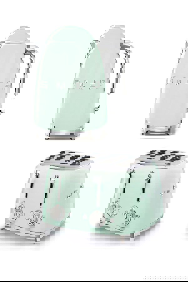 Smeg Bundle Set TSF03 4-Slice Toaster & KLF03 Kettle Bundle Set