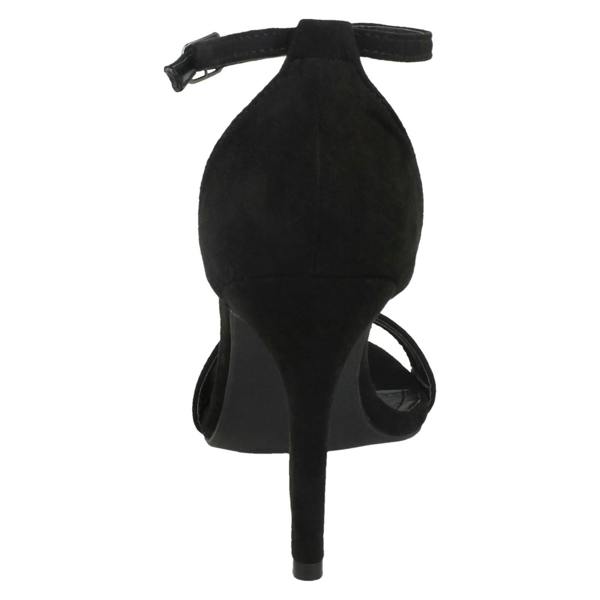 Spot On Ladies Spot On High Heel Mule Sandals