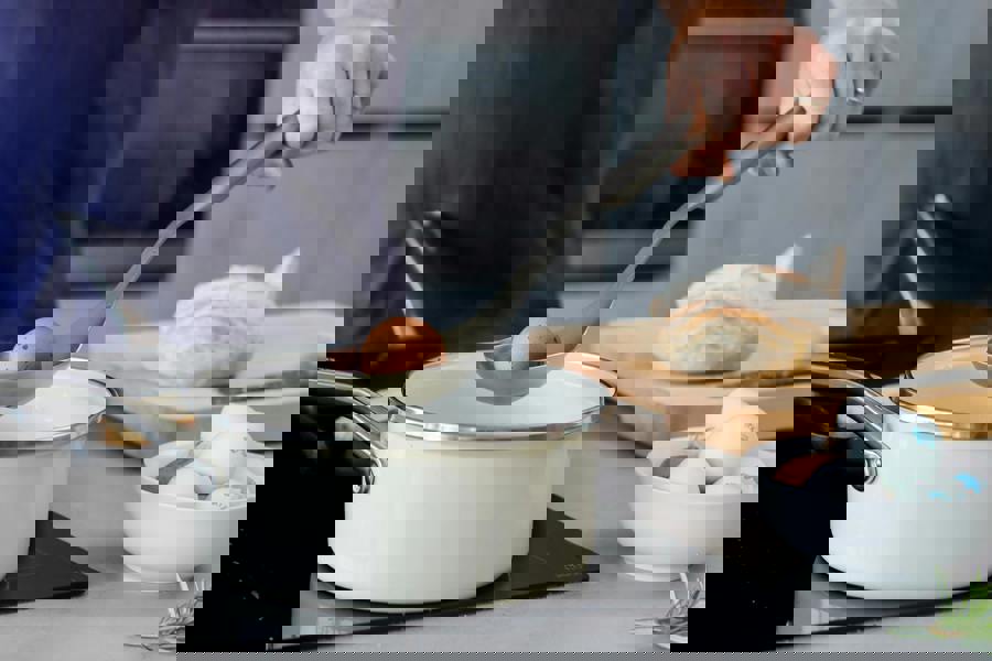 KitchenAid 9pc Stainless Steel Utensil Set with Slotted Spoon, Turner, Cooking Spoon, Ladle, Pasta Server, Strainer, Fish Slice, Whisk & Spatula