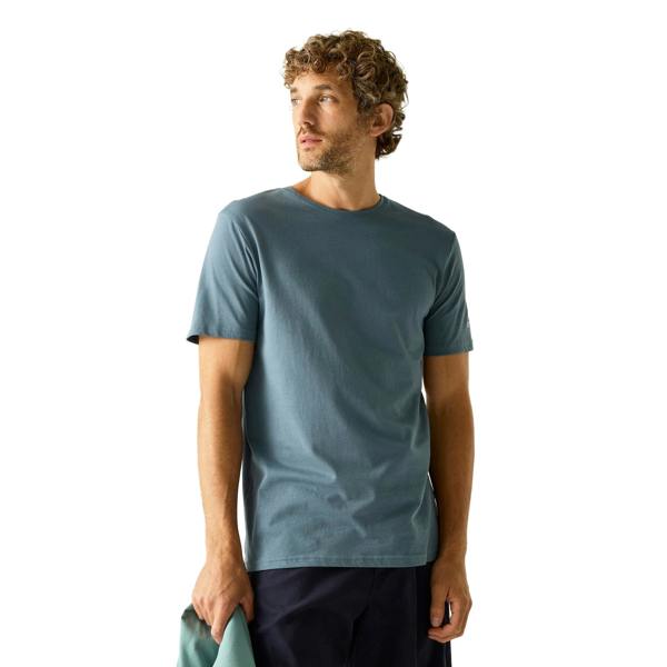 Regatta Mens Tait Lightweight Active T-Shirt - China Blue - 