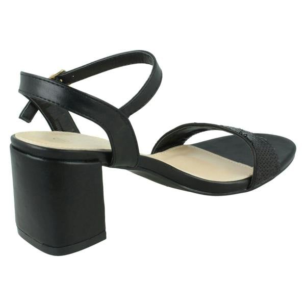 Savannah Ladies Savannah Blocked Heel Sandals F12018