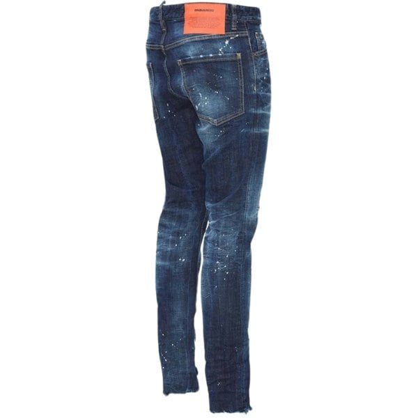 DSQUARED2 S71LB1007 S30664 COOL GUY JEAN 470 NAVY BLUE JEANS Mens 46