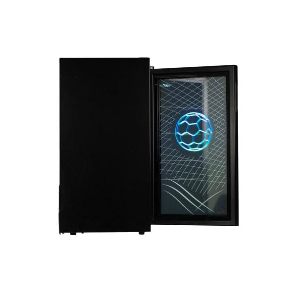 Willow WFBC98B 98L Under Counter Football Edition Beverage Cooler – Black