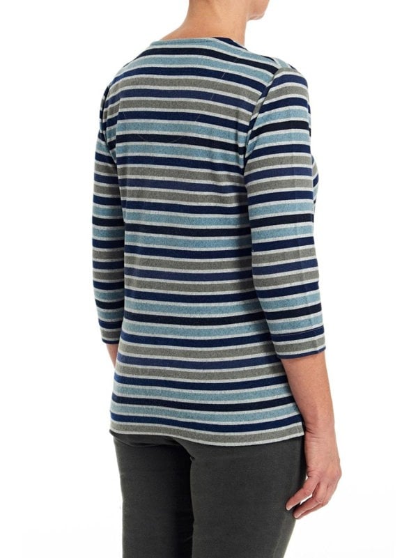 PennyPlain Striped Top - Navy