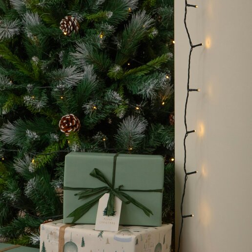 Samuel Alexander 100m 1000 LED Multi-Action Christmas String Lights in Warm White