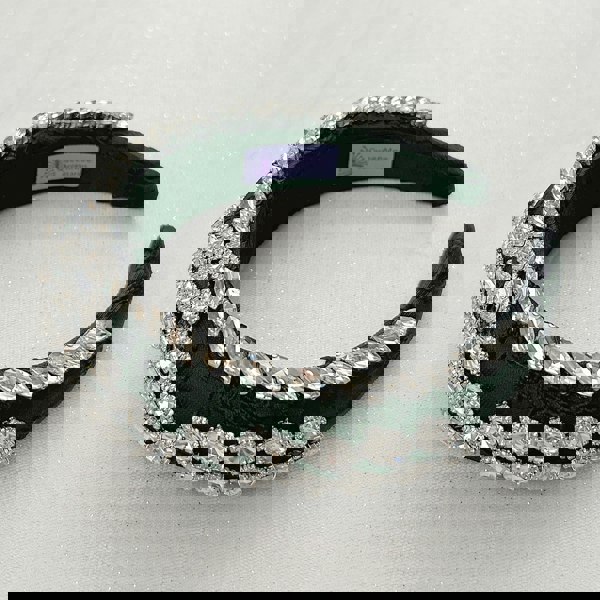 Black Headpiece Wedding Headband Races Headpiece Crystal jewelled