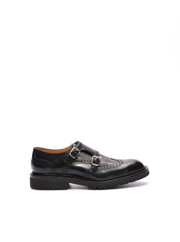 Macian Virginia Double Monk - Black