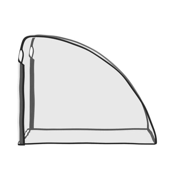 Baby Bike Trailer Cover, Anti Dust Rain Snow, Cold Wind, 76 x 61 x 61 cm