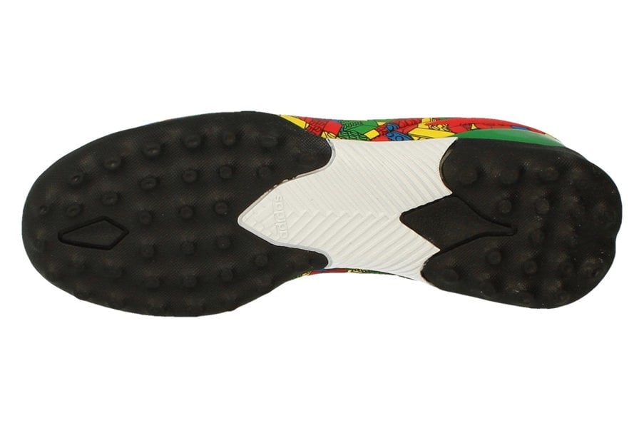 Adidas Gamemode Tf Junior Football Boots Trainers  GW8557 - Yellow Red Blue Gw8557 - Photo 4