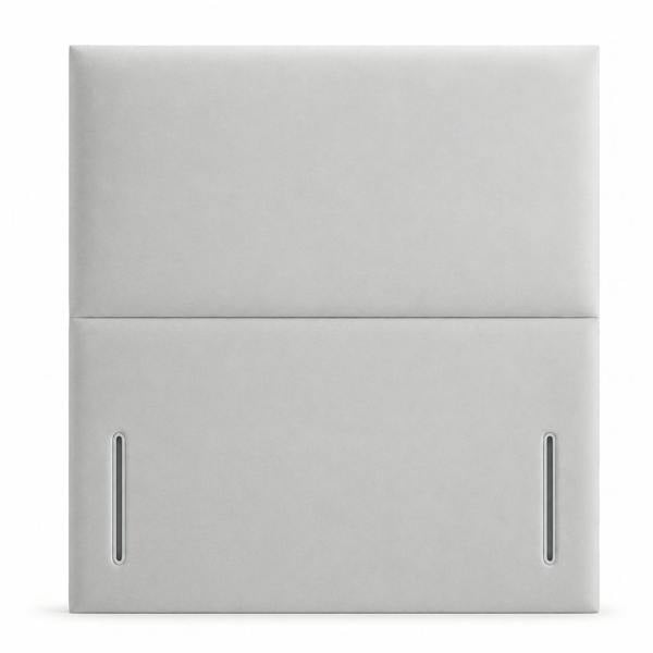 Great British Beds Plain Headboard - Silver Plush