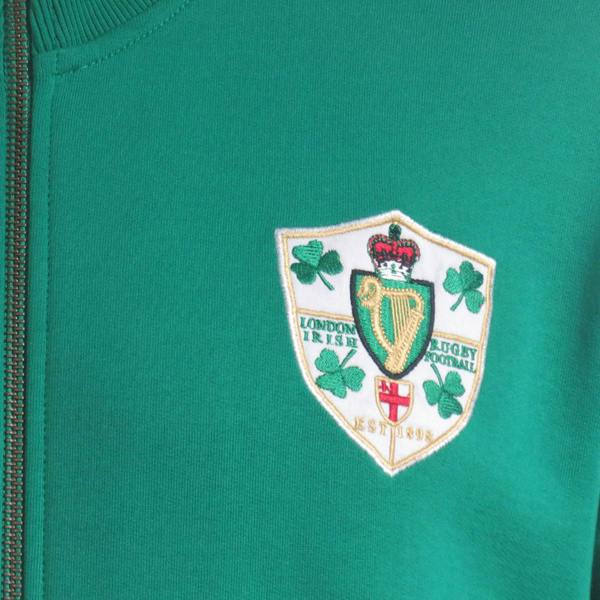 Ellis Rugby London Irish Rugby Sweatshirt Zipper