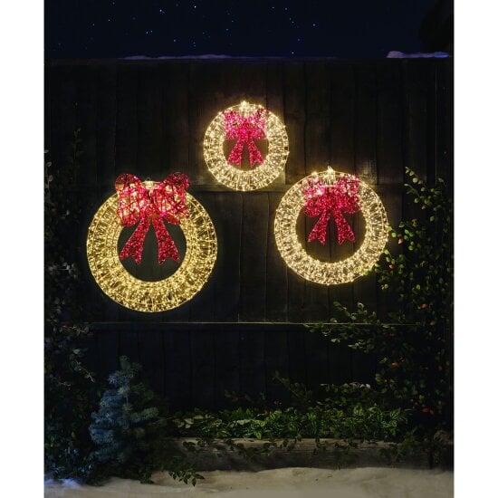 MySmartBuy 960 LED Galaxy Wreath Warm White 40cm LV