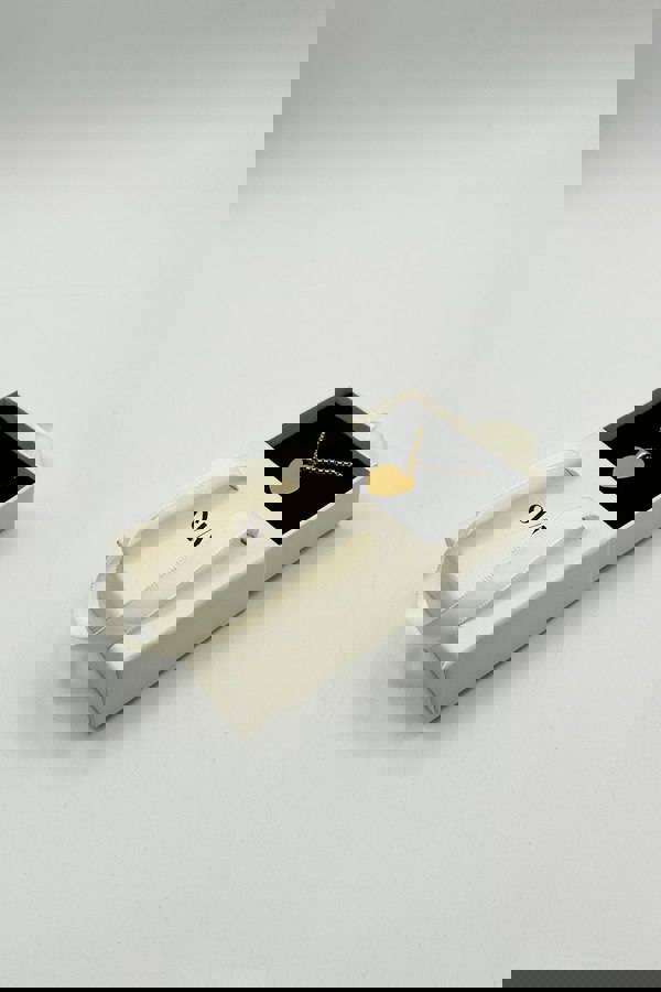 SVNX Heart Shape Pendant Necklace in Gold Colour - Gift boxed