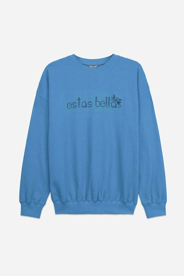ENORSIA Estás Bella Long Sleeve Sweatshirt