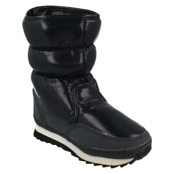 Snowfun Ladies Snowfun Rip Tape Snow Boot 8.886709