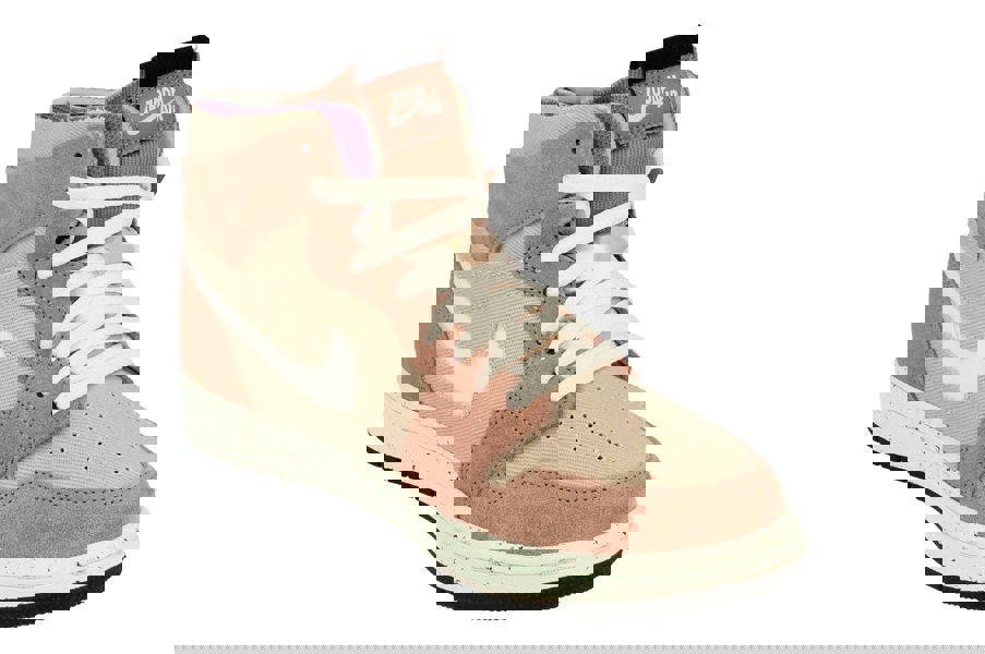 Nike Air Jordan 1 Zoom Air Cmft Mens Basketball Trainers Ct0978  201 - Fossil Stone White Rose 201 - Photo 3