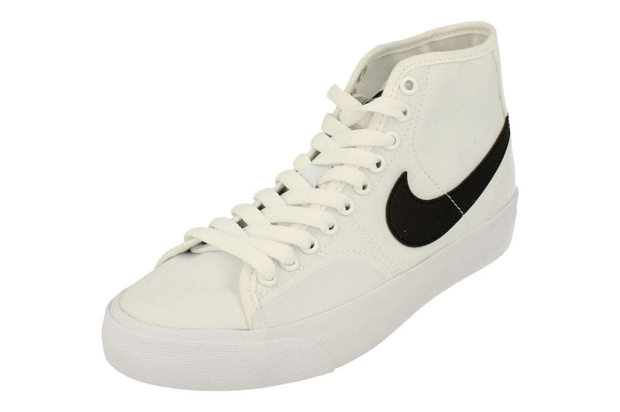 Nike Sb Blazer Court Mid Mens Trainers Dc8901  100 - White Black White 100 - Photo 0