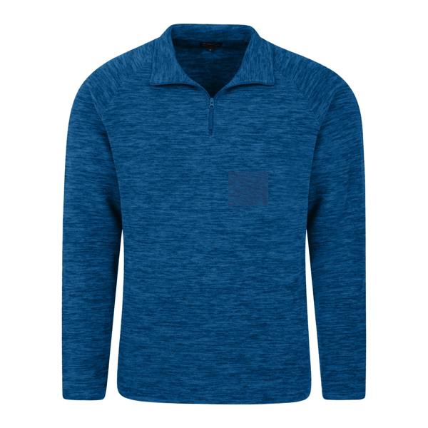 Mountain Warehouse Mens Snowdon II Fleece Top - Cobalt - 